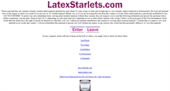 Desktop Screenshot of latexstarlets.com